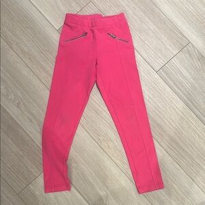 Old Navy Pink Leggings with Stretchy Waistband
